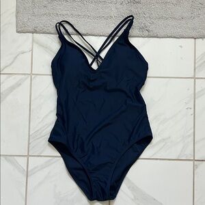 Hurley Deep Blue Women's One Piece Swimsuit